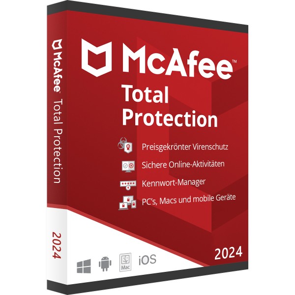 McAfee Total Protection & VPN 2024