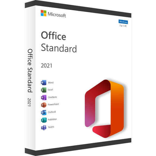 Microsoft Office 2021 Standard | für Windows - Volumenlizenz