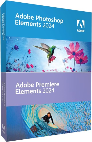 Adobe Photoshop & Premiere Elements 2024 | für Windows / Mac