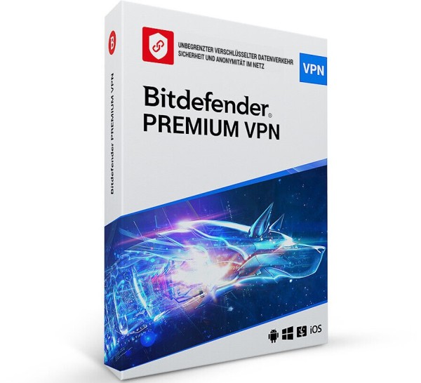 Bitdefender VPN Premium 2024 | 10 Geräte