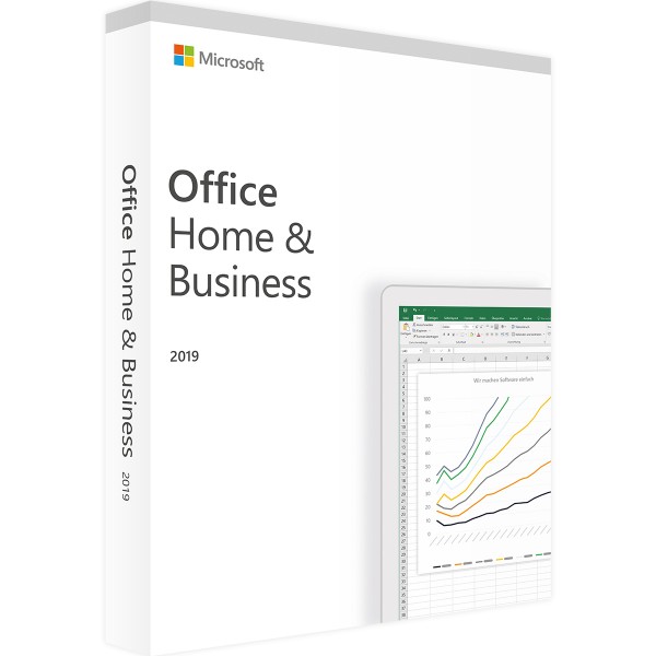 Microsoft Office 2019 Home and Business | für Windows | Accountgebunden