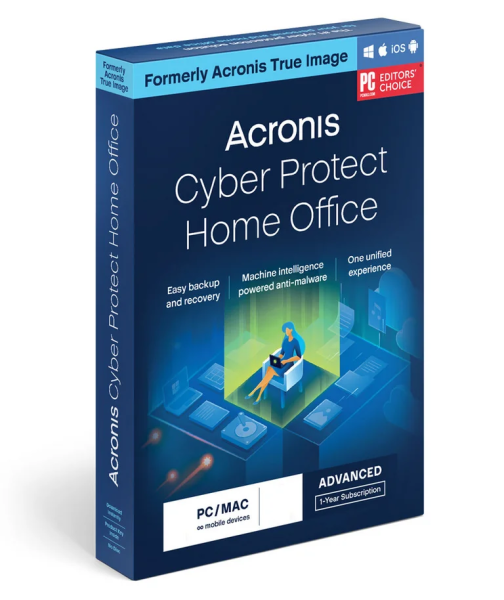 Acronis Cyber Protect Home Office Advanced mit Cloudspeicher